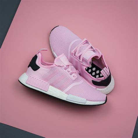 adidas nmd r1 w pink weiß|Adidas originals NMD r1 pink.